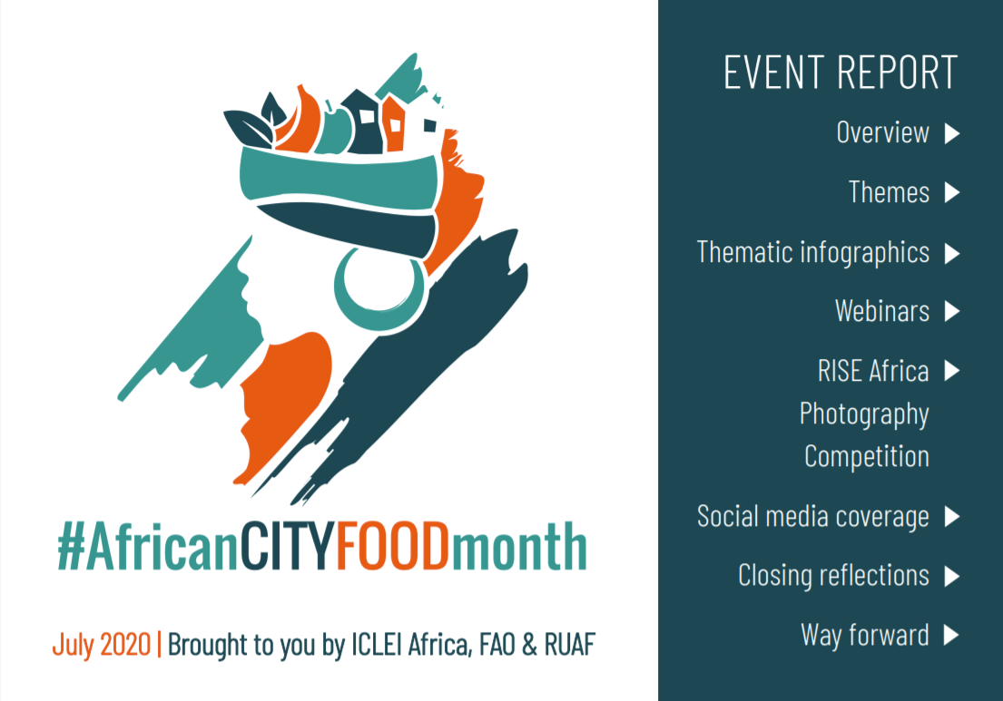 African CITYFOOD Month 2020 Event Report